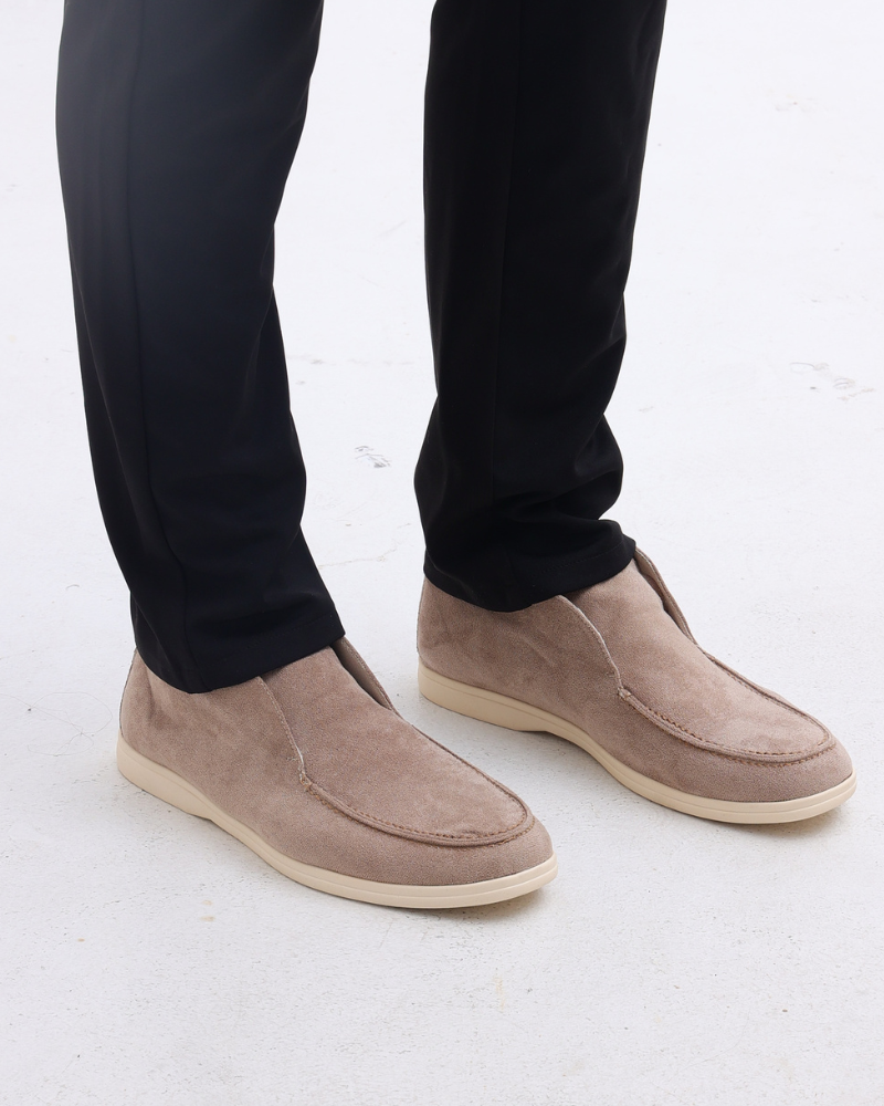 Regency High Suede Loafers