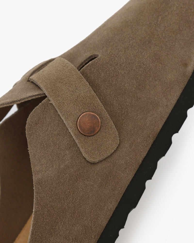Riviera Suede Clogs