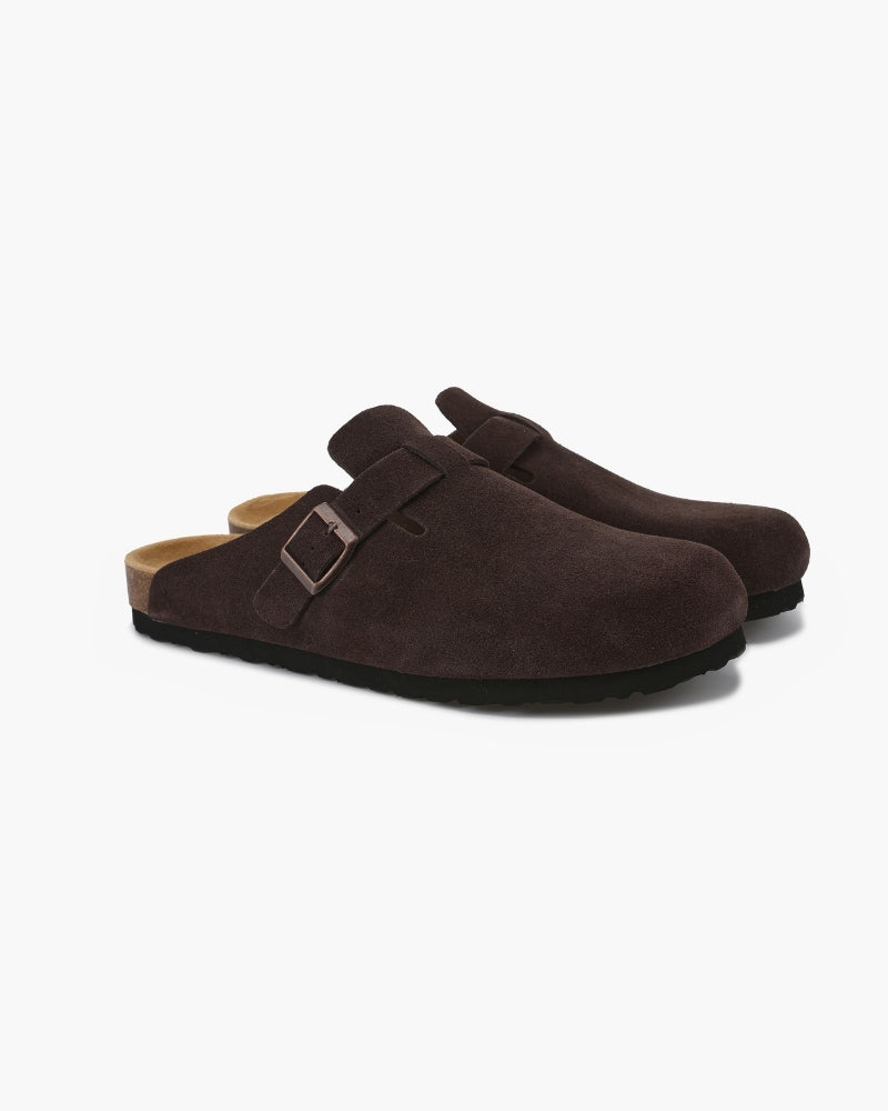 Old Money Suede Clogs - Old Money