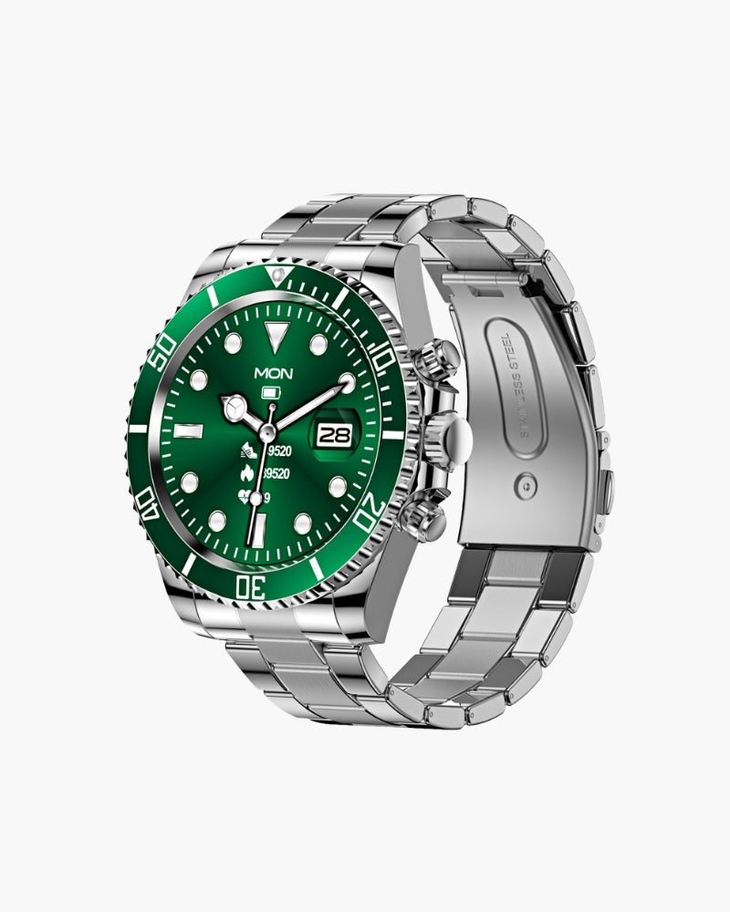 Heavyweight Diver Steel Watch - Old Money