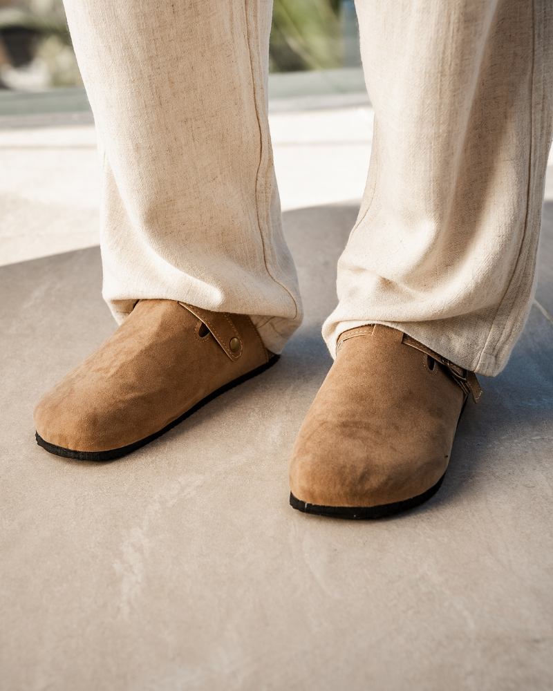 Riviera Suede Clogs