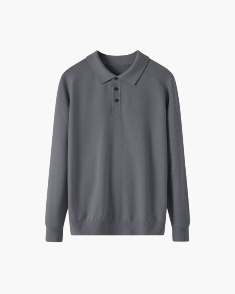 100% Premium Wool Polo - Old Money