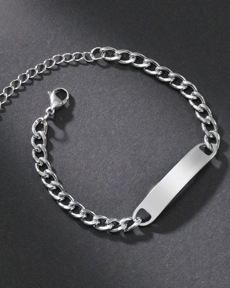Signature Chain Bracelet - Old Money