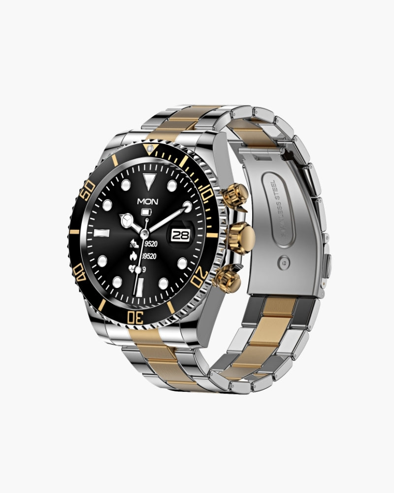 Heavyweight Diver Steel Watch - Old Money