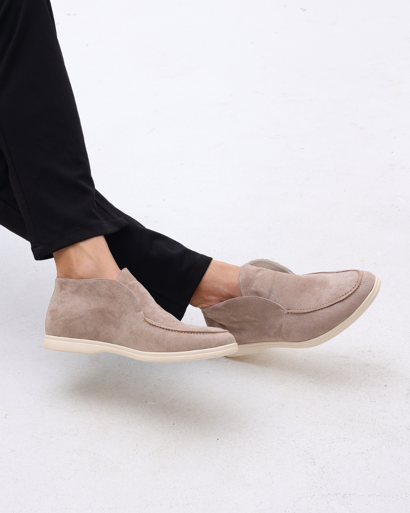 Regency High Suede Loafers