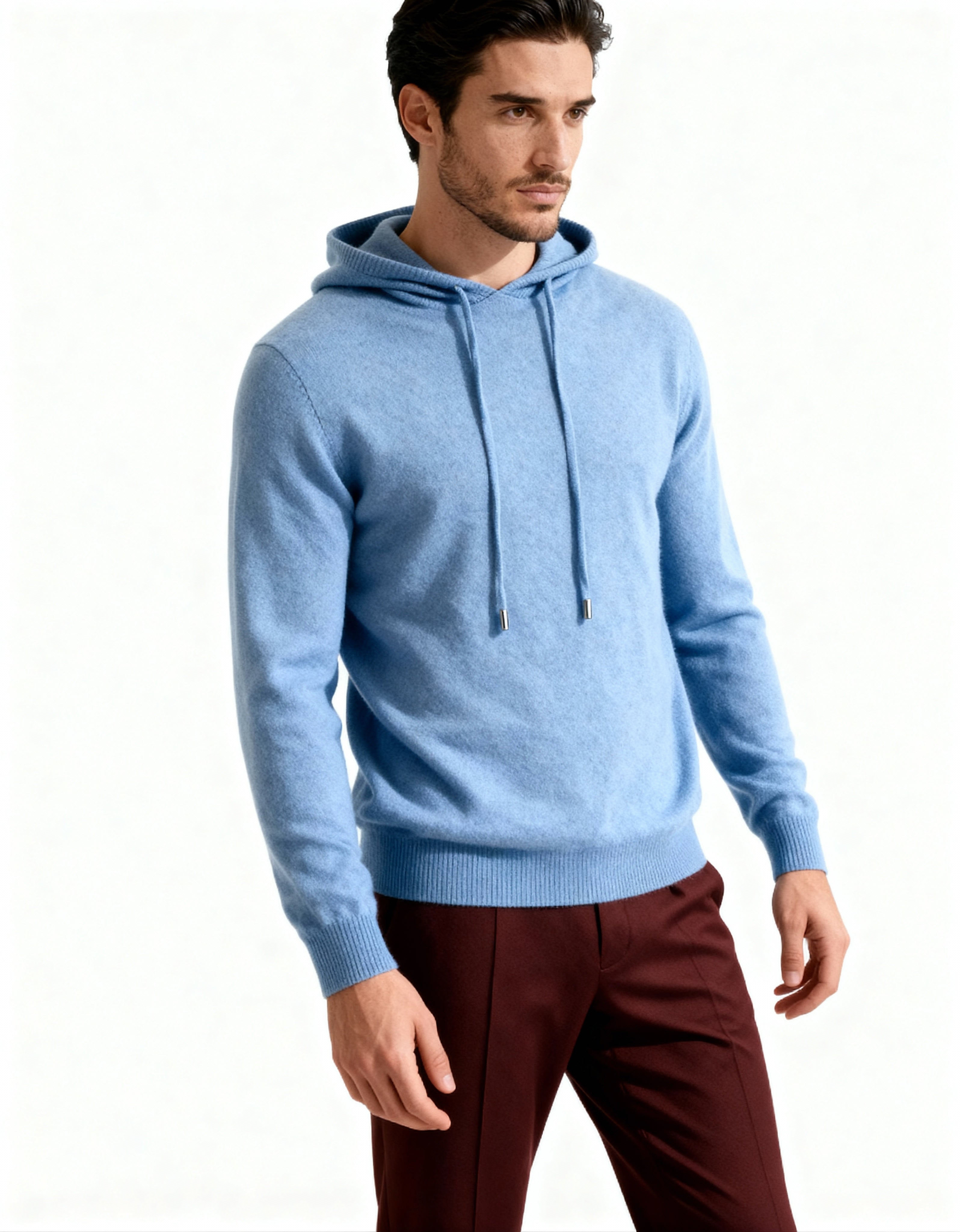 100% Cashmere Hoodie - Old Money