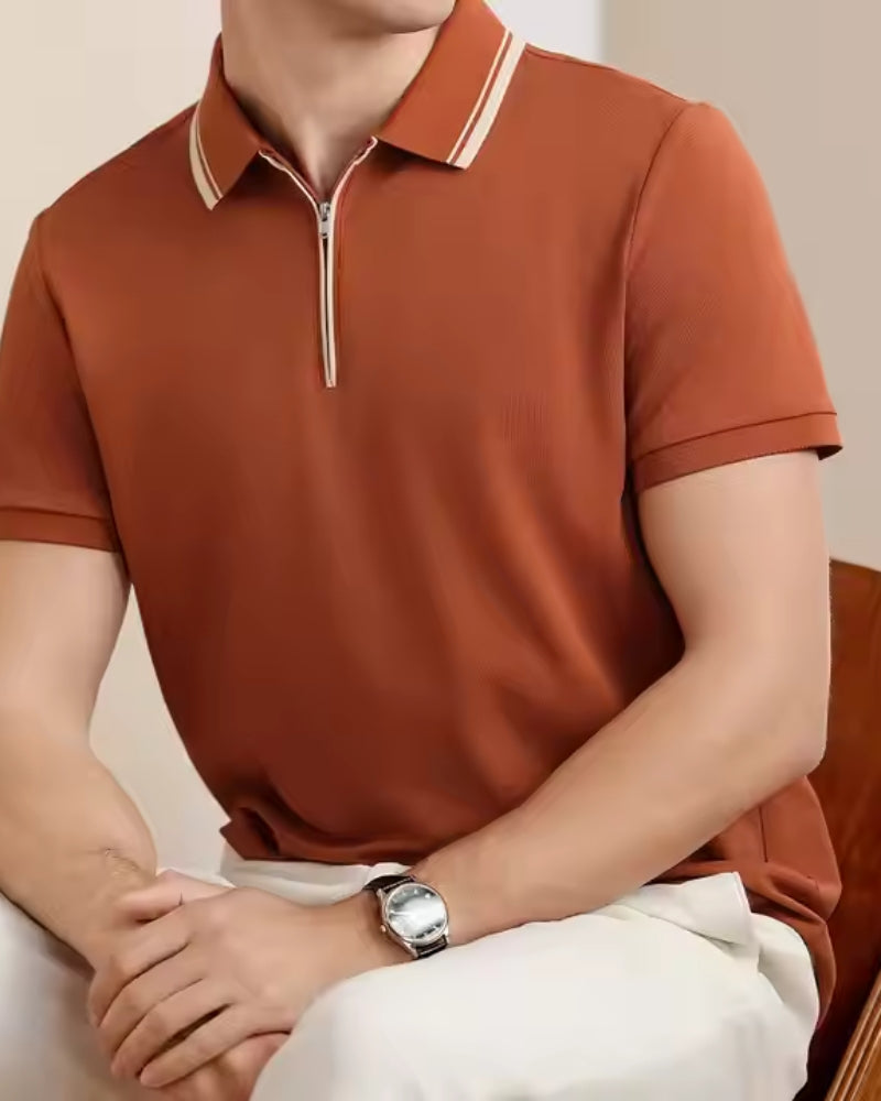 Ridgeway Signature Zip Polo