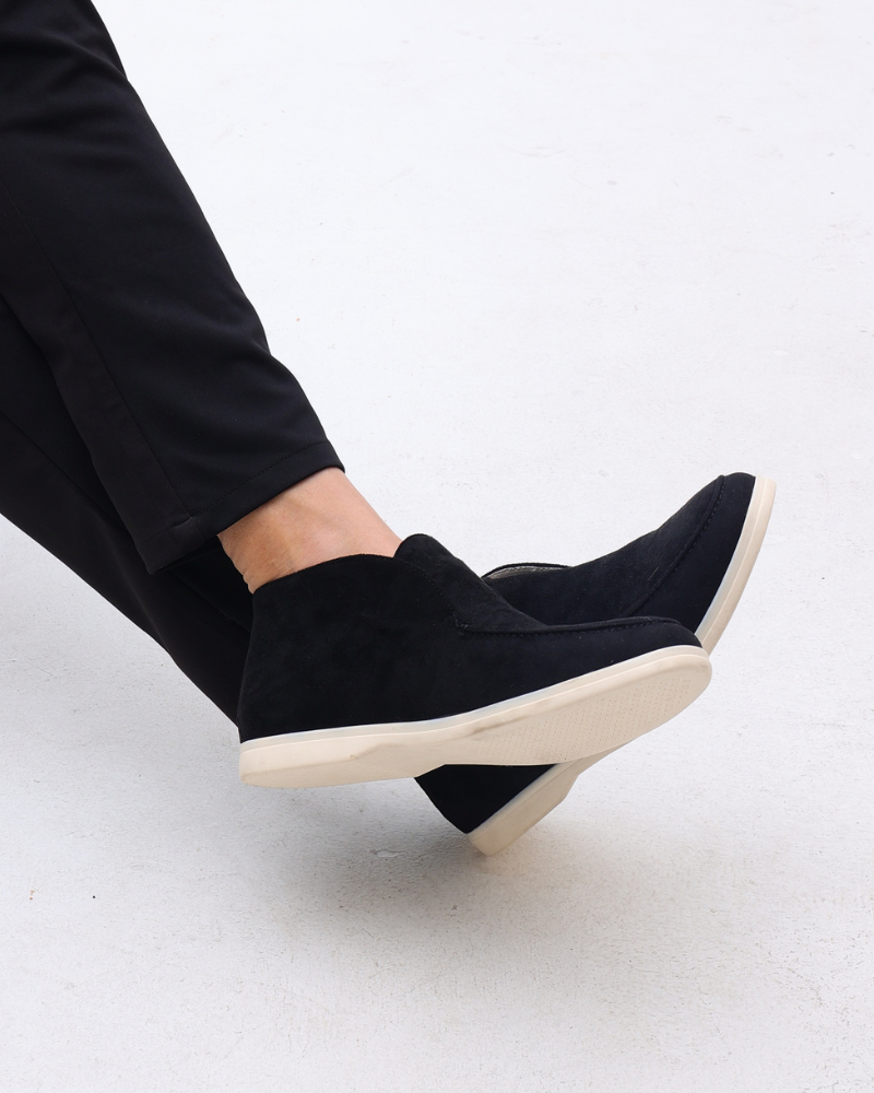 Regency High Suede Loafers