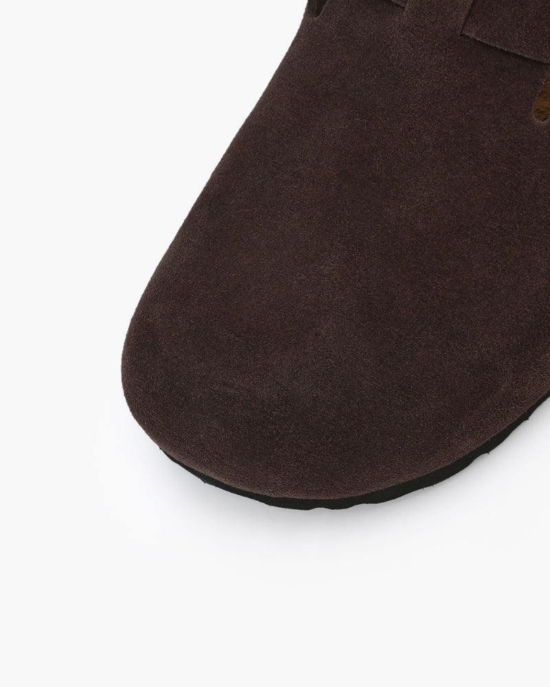 Riviera Suede Clogs
