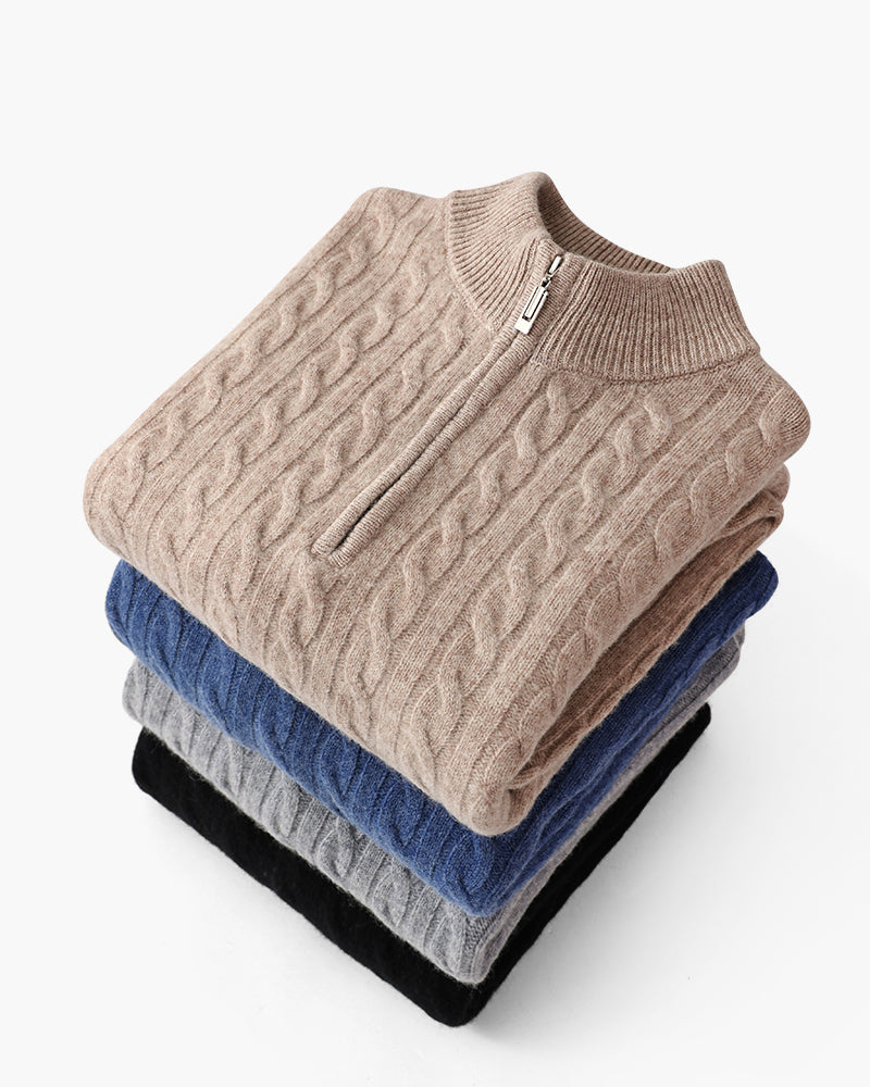 Heritage Cable Knit Half-Zip™