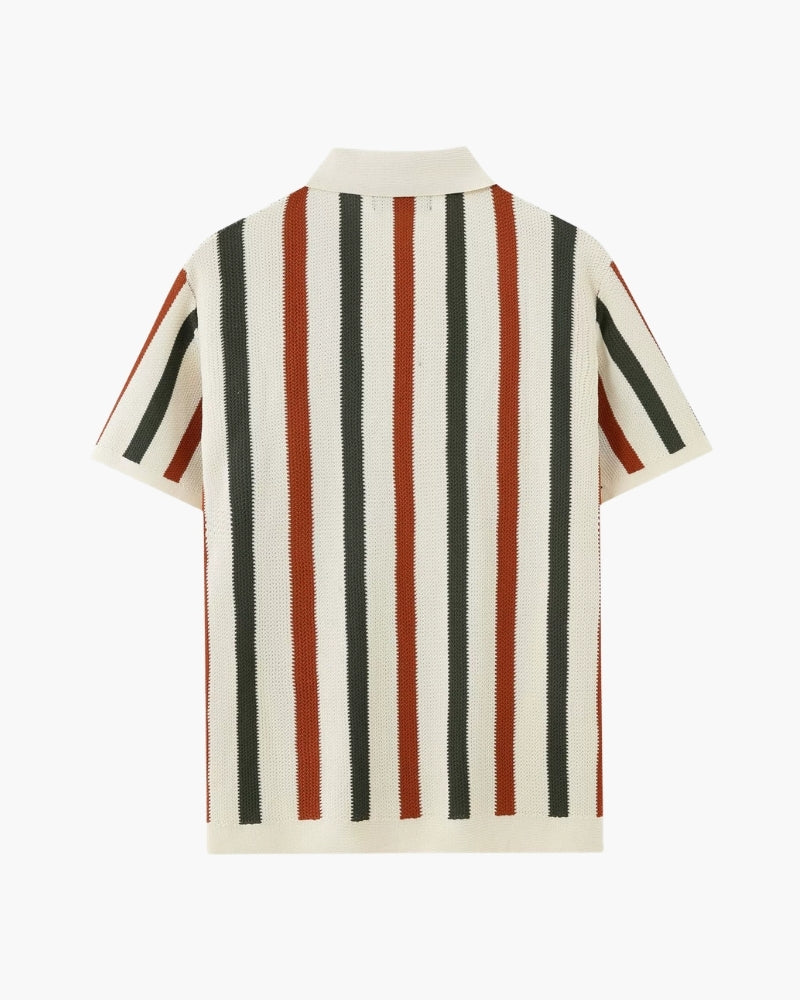 Riviera Resort Stripe Polo