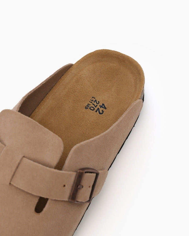 Riviera Suede Clogs