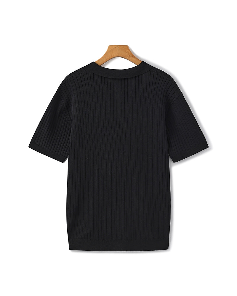Riviera Ribbed Polo