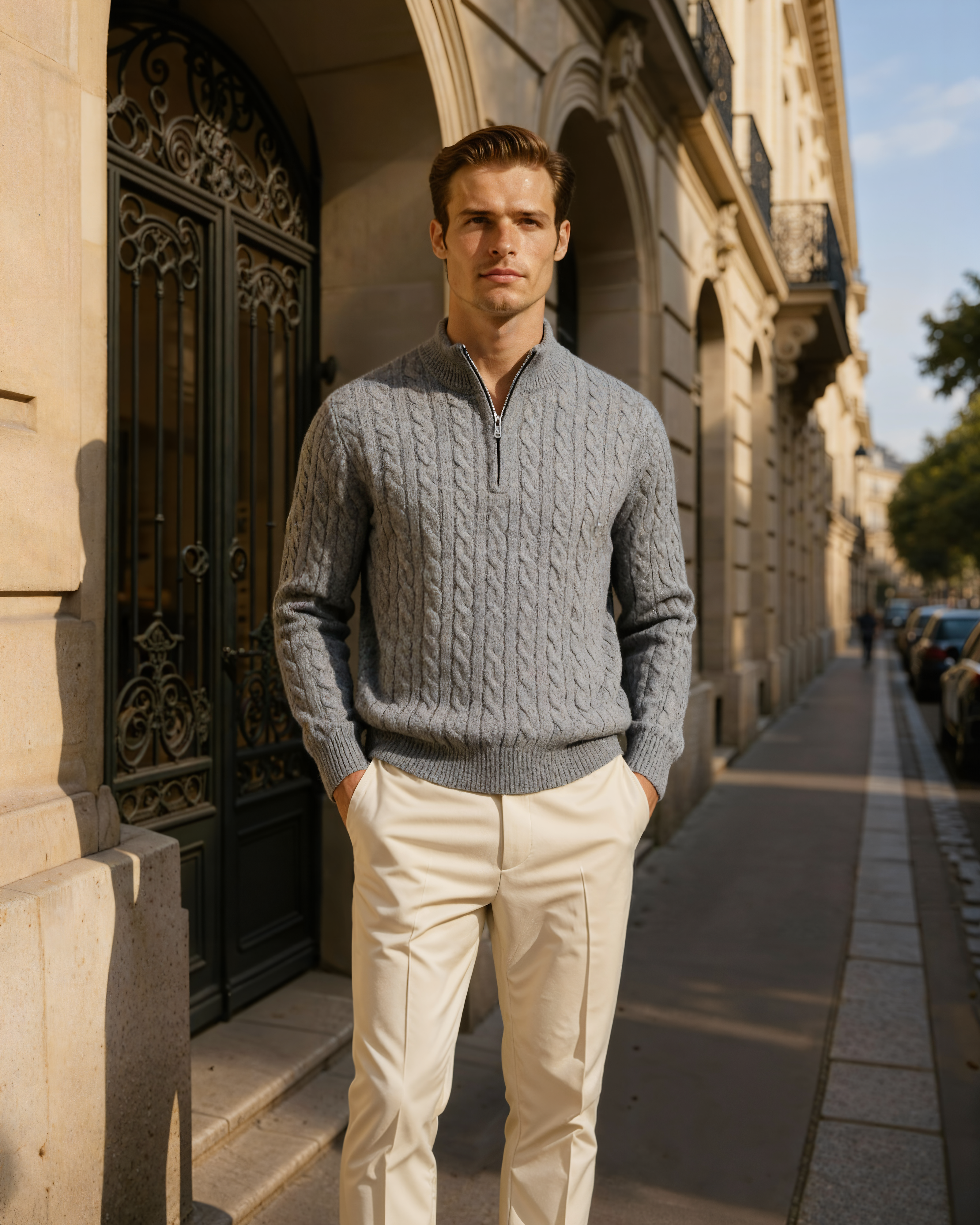 Heritage Cable Knit Half-Zip™